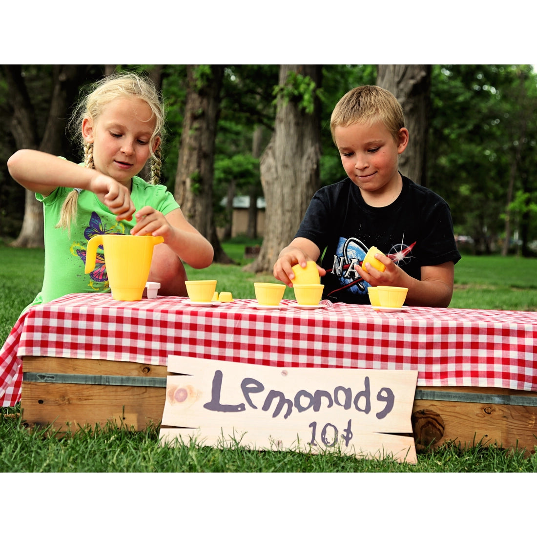 American-Plastic Lemonade Play Set