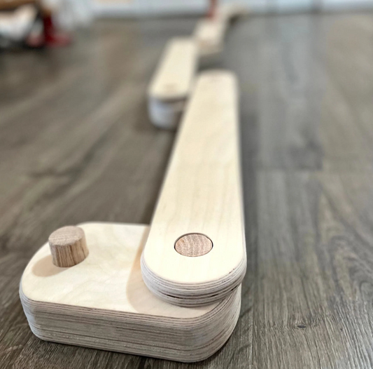 Balance Beam - Natural Wood